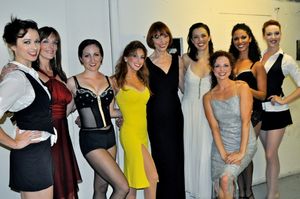 The ladies of the cast-Helen Anker, Julia Murney, Margot De La Barre, Lorin Latarro,  Photo